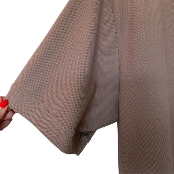 OOBE Hydrovent Mens Brown Polo Golf Shirt - Picture 3 of 6